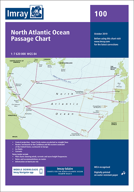 IMRAY CHART 100 North Atlantic