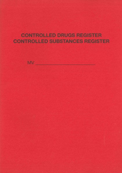 Narcotic Log Book/Drug register