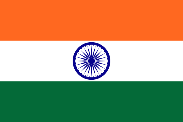 Gastlandflagge Indien 40x60cm 