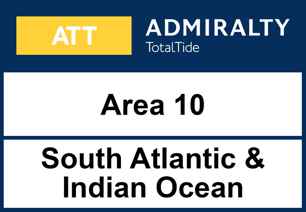ADMIRALTY TotalTide Area 10 South Atlantic and Indian Ocean (South)
