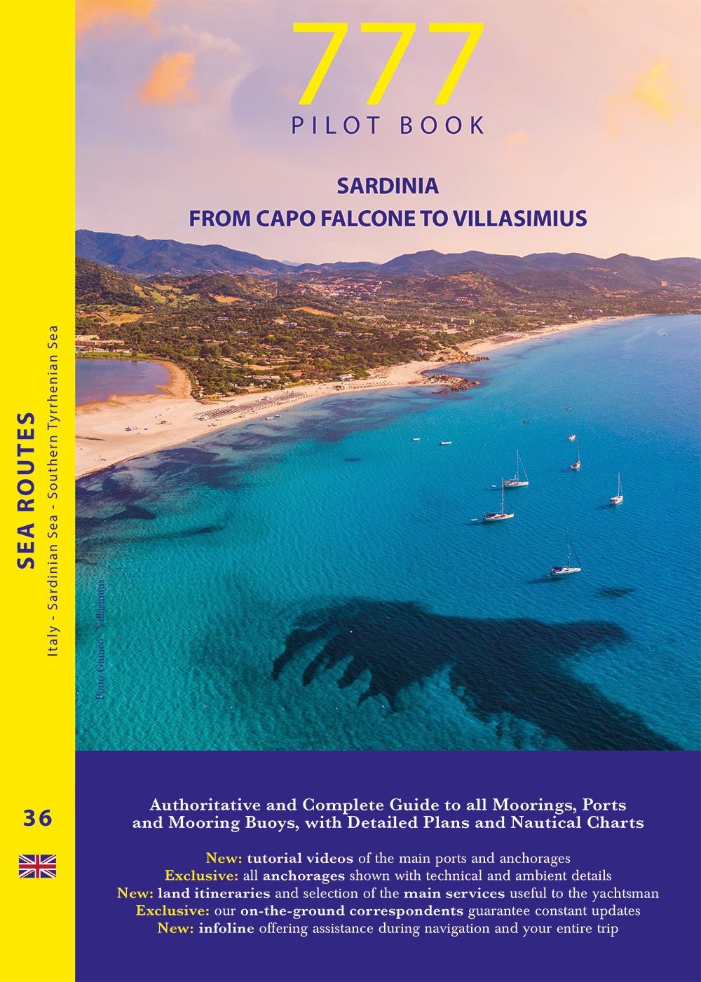 777 Pilot book Sardinia from Capo Falcone to Villasimius