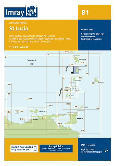 IMRAY CHART B1 St Lucia