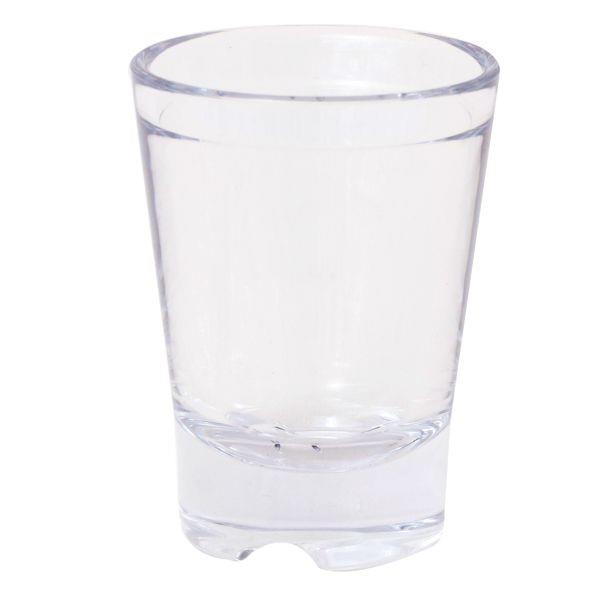 Strahl Schnapsglas aus Polykarbonat 35ml 12 Stück in Geschenkverpackung