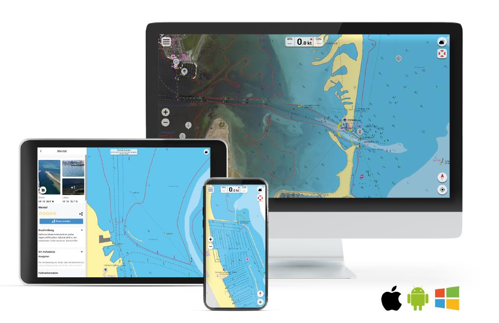 Digitale Seekarten für die NV Charts App - Frankreich Atlantik