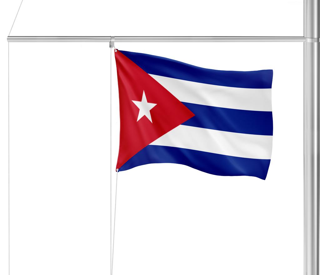 Gastlandflagge Kuba 20X30cm