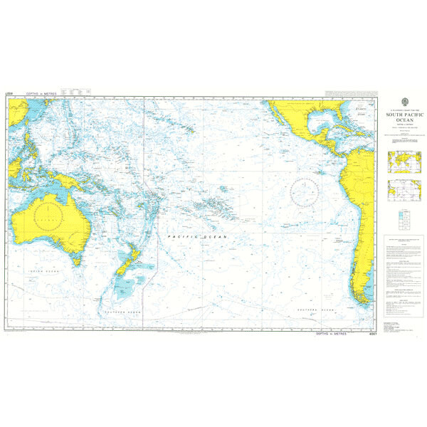 A Planning Chart for the South Pacific Ocean. UKHO4007