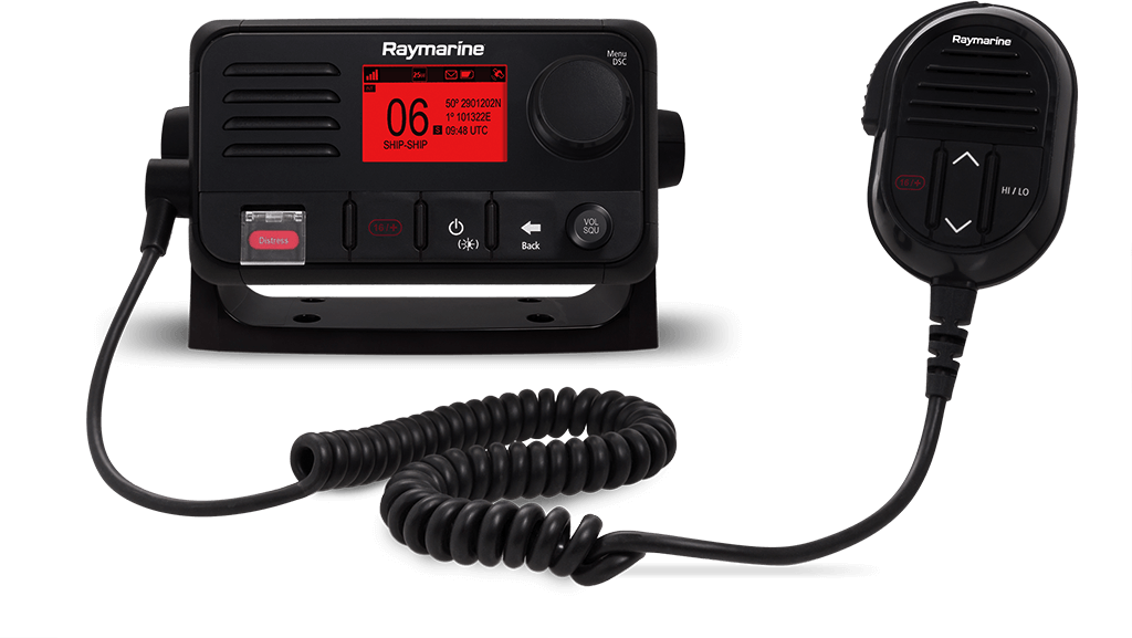 Raymarine - Ray53 UKW-See-/Binnenfunkanlage mit integriertem GPS-Empfänger und DSC