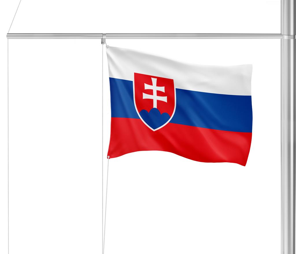 Gastlandflagge Slowakei 30X45cm