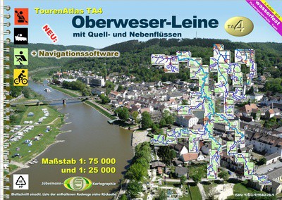 TourenAtlas TA4: Oberweser-Leine