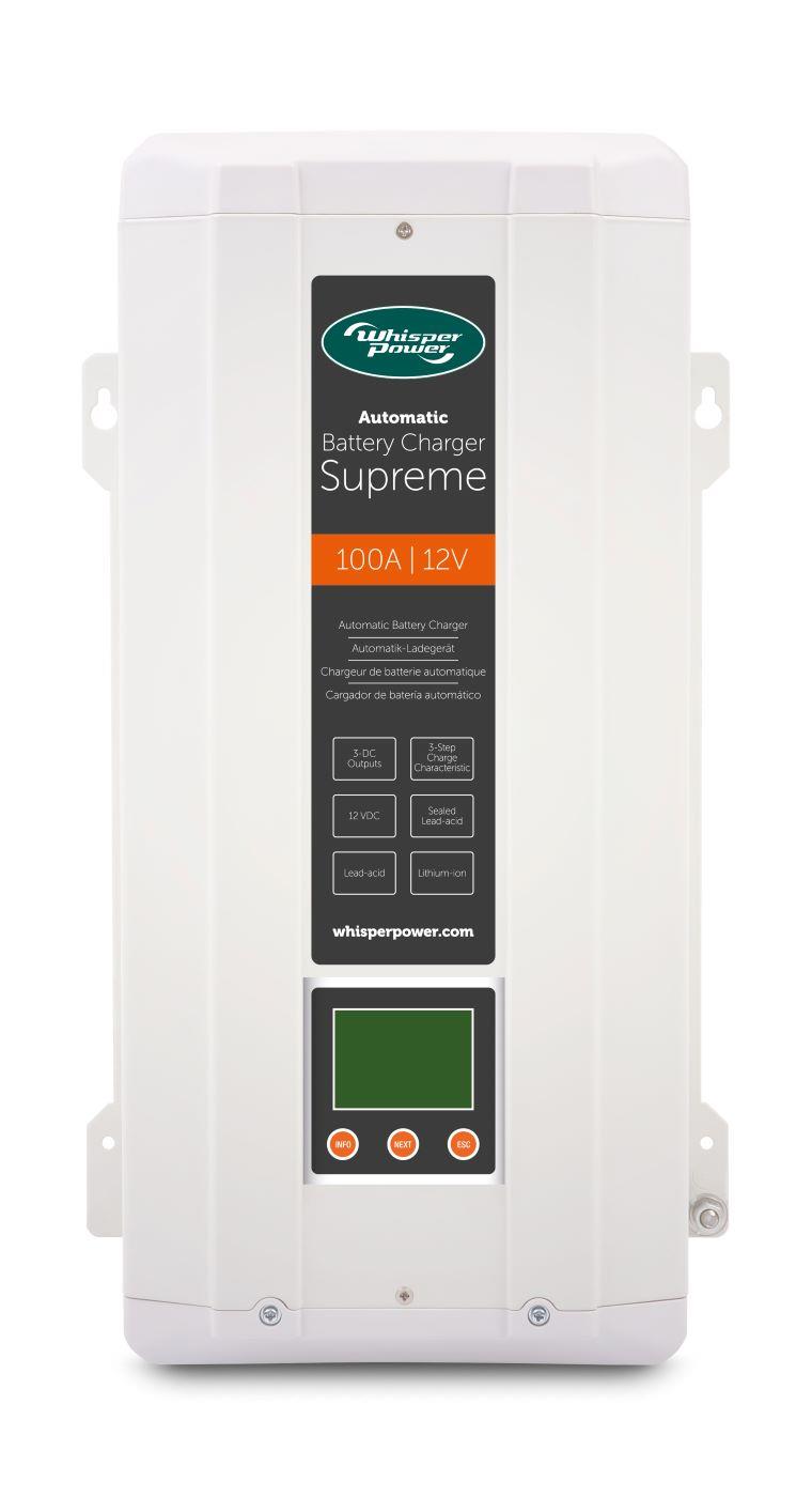 WhisperPower BC Supreme Serie Battery Charger 12V/ 100A - 3x output