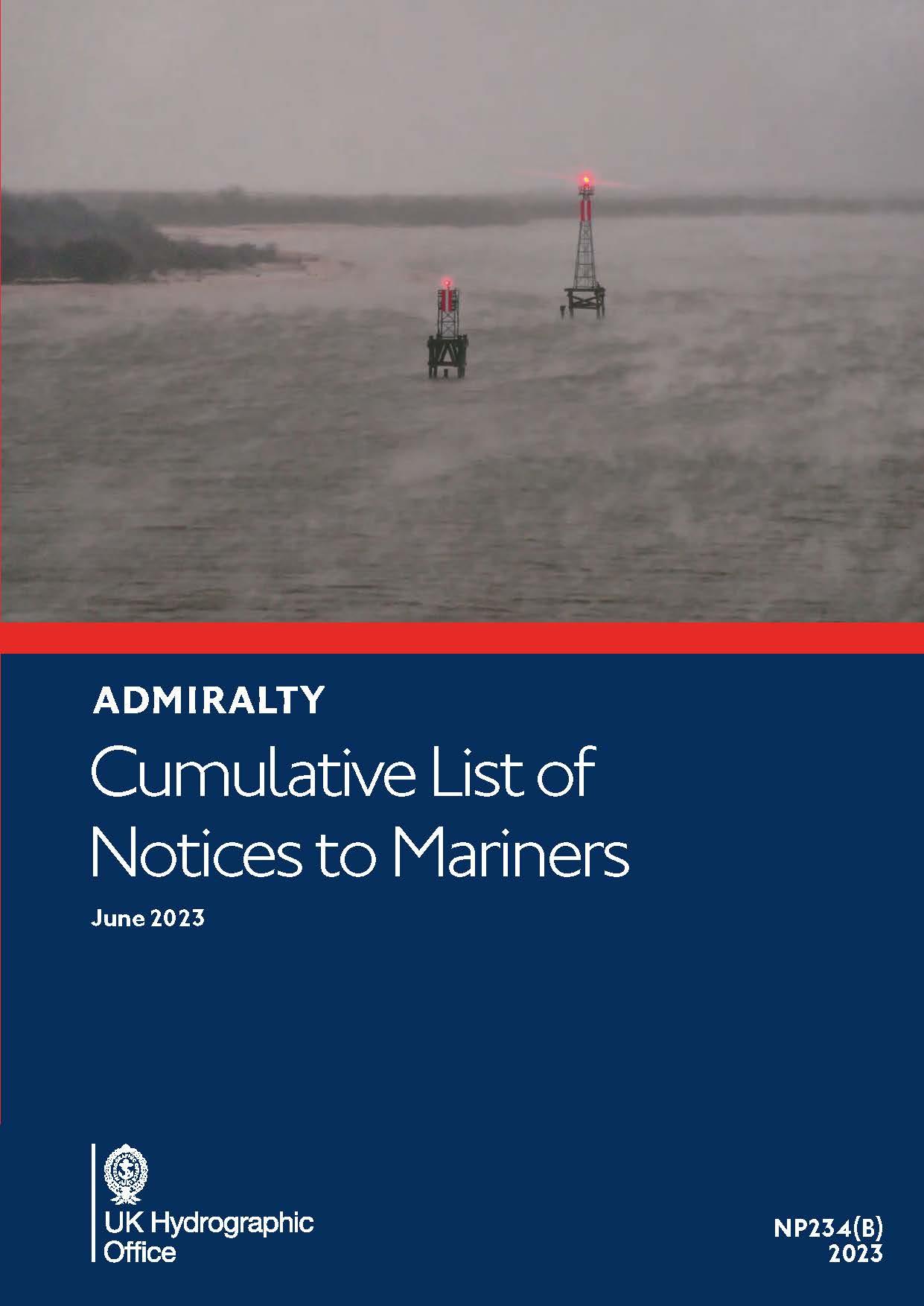 ADMIRALTY NP234B Cumulative List of Notices to Mariners