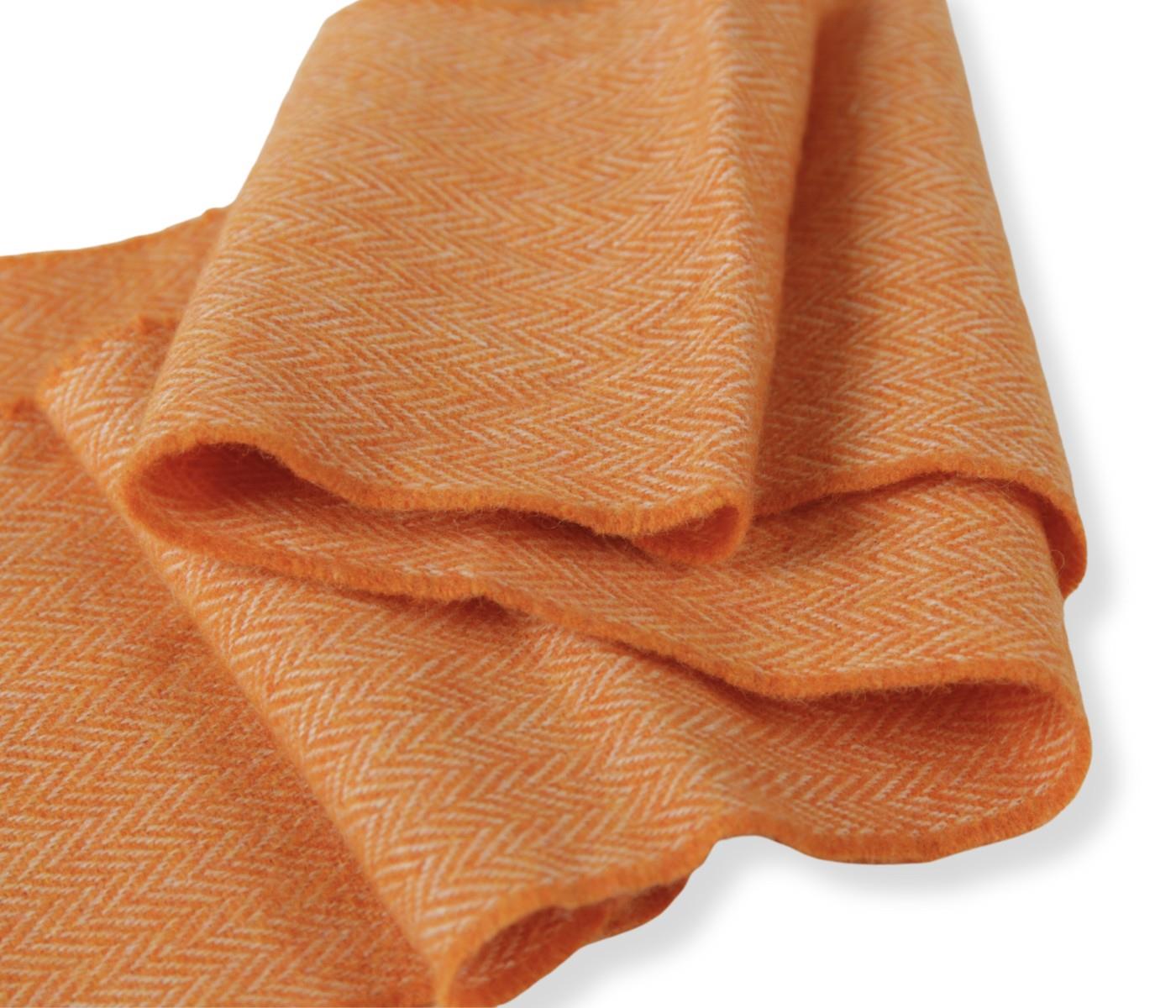 McNutt Kinderschal 100% Wolle (Merino) in orange