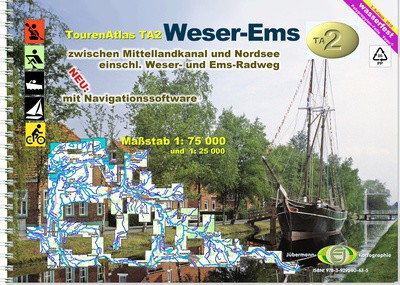 TourenAtlas TA2: Weser-Ems