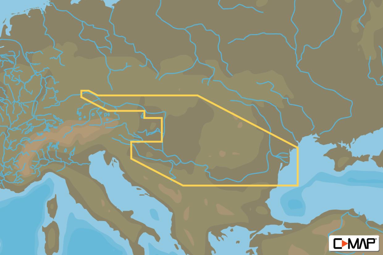 C-MAP 4D Wide EN-D082 River Danube