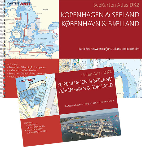 SeeKarten Atlas DK2 | Kopenhagen & Seeland
