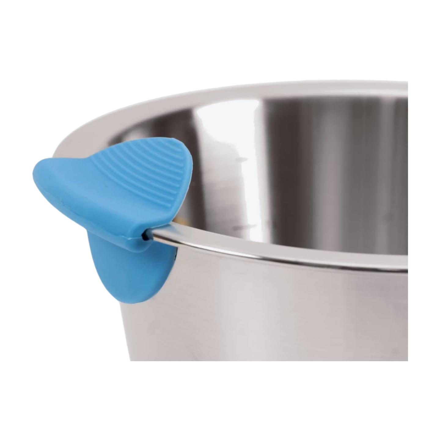 CookVision Silikon-Seitgriff blau