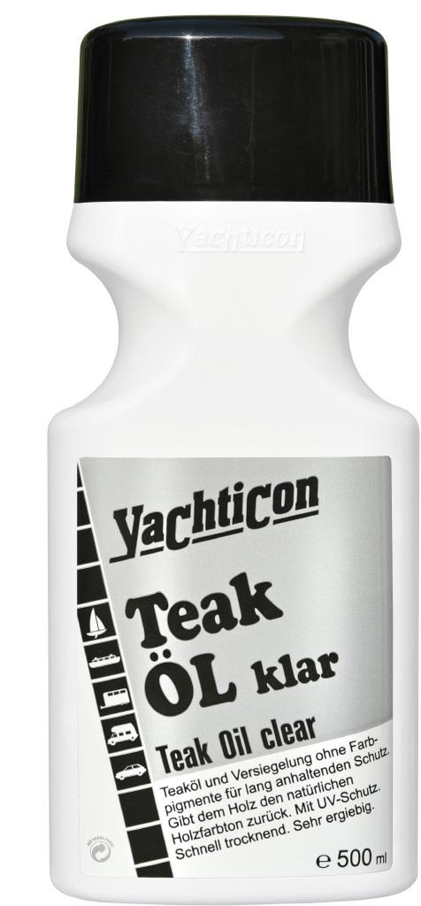 Yachticon Teak Öl Klar 500 ml