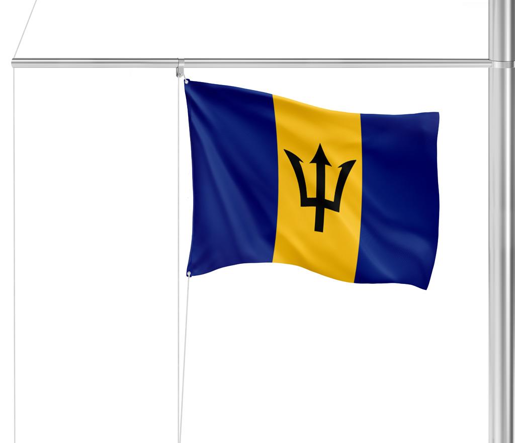 Gastlandflagge Barbados 30x45cm