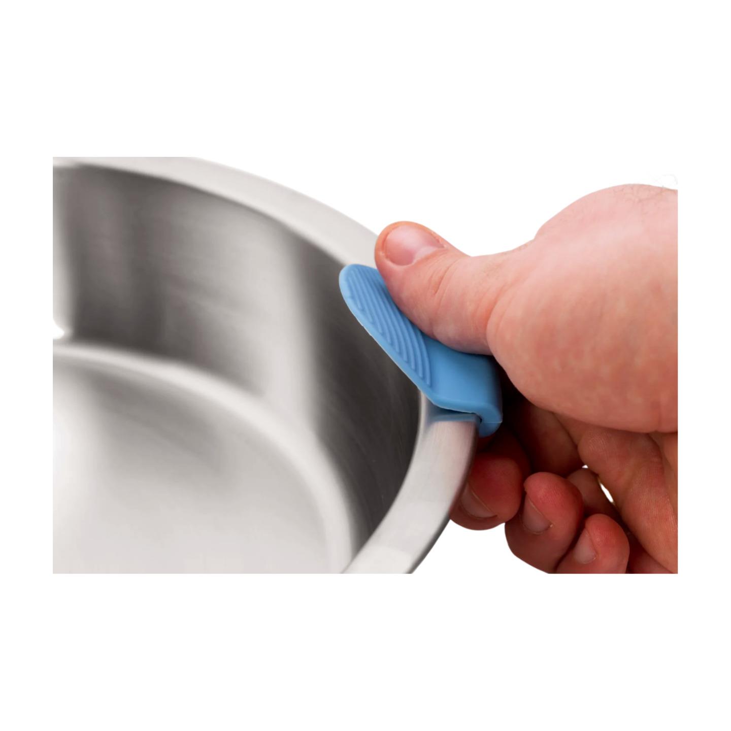 CookVision Silikon-Seitgriff blau