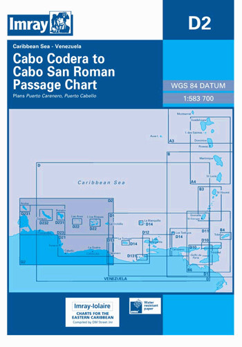 IMRAY CHART D2 Cabo Codera to Cabo San Roman