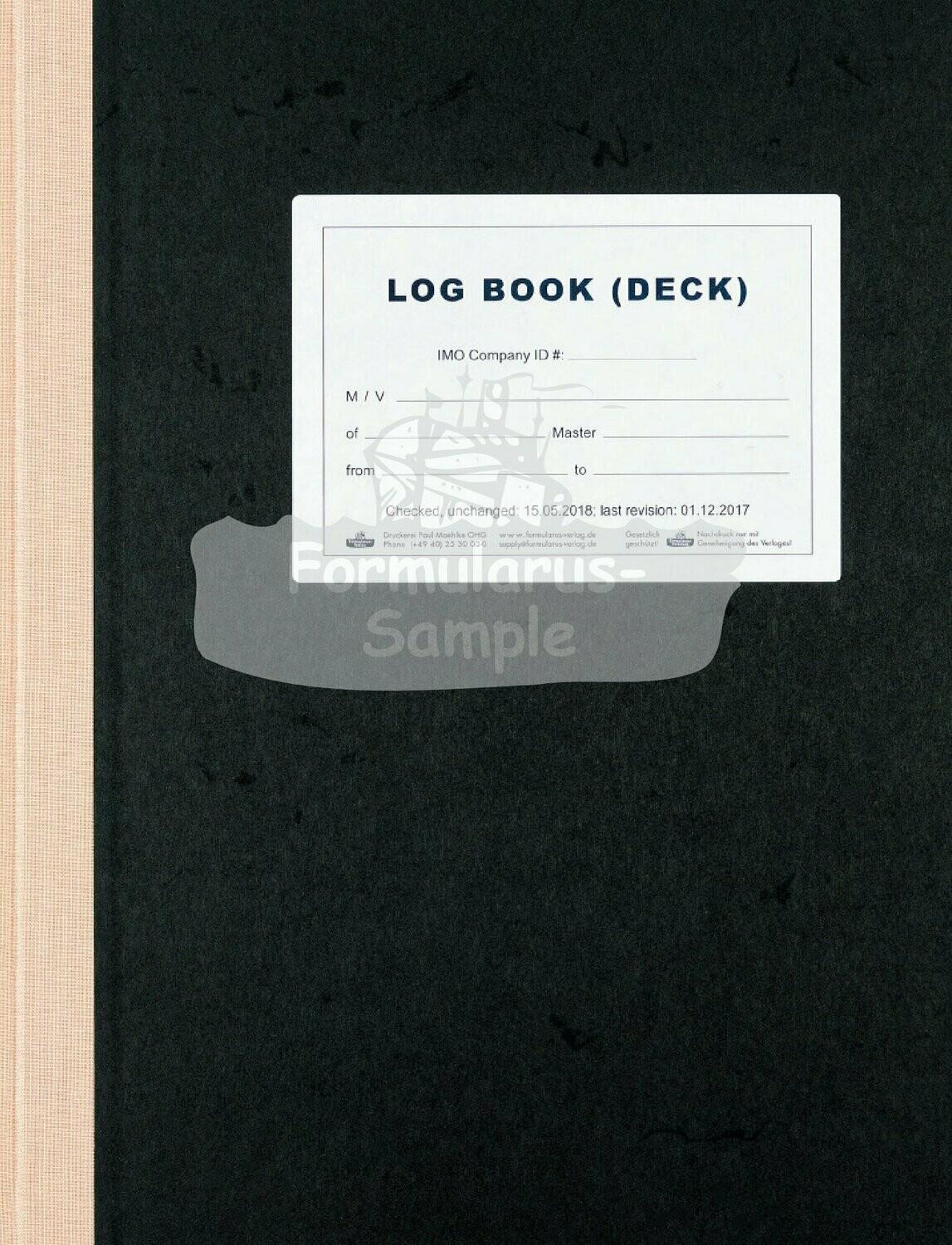Deck Log Book