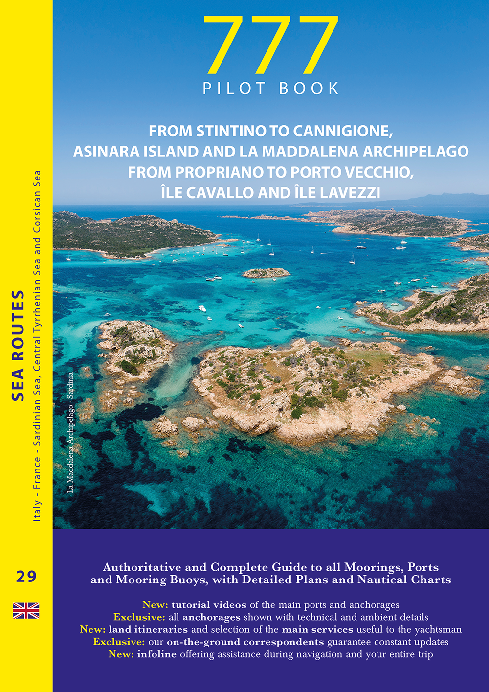 777 Pilot book Sardinia from Stintino to Cannigione and Corsica from Propriano to Porto Vecchio