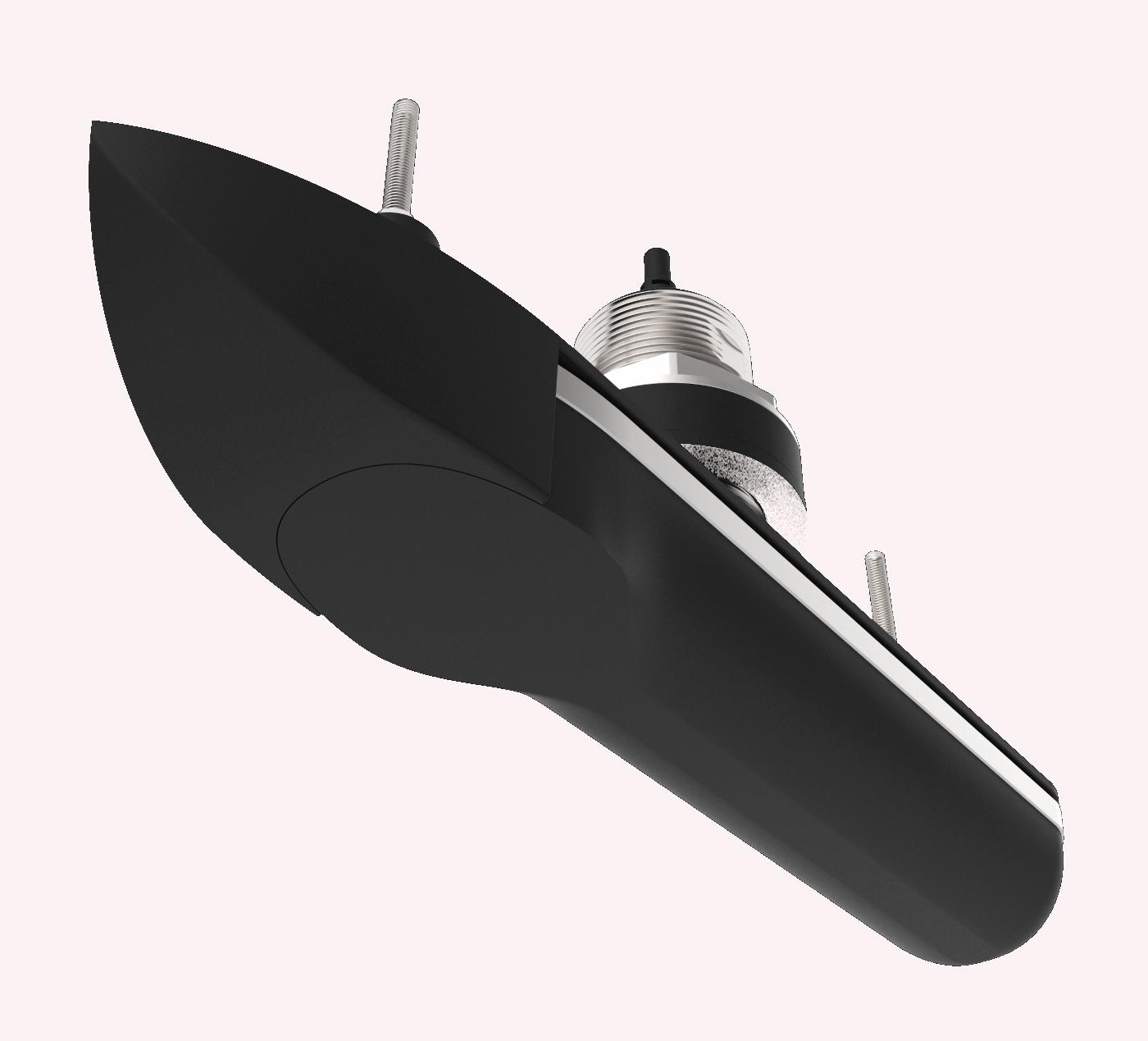 Raymarine RVM-420 RealVision 3D-Edelstahl-Durchbruchgeber, Backbord Steuerbord 20°