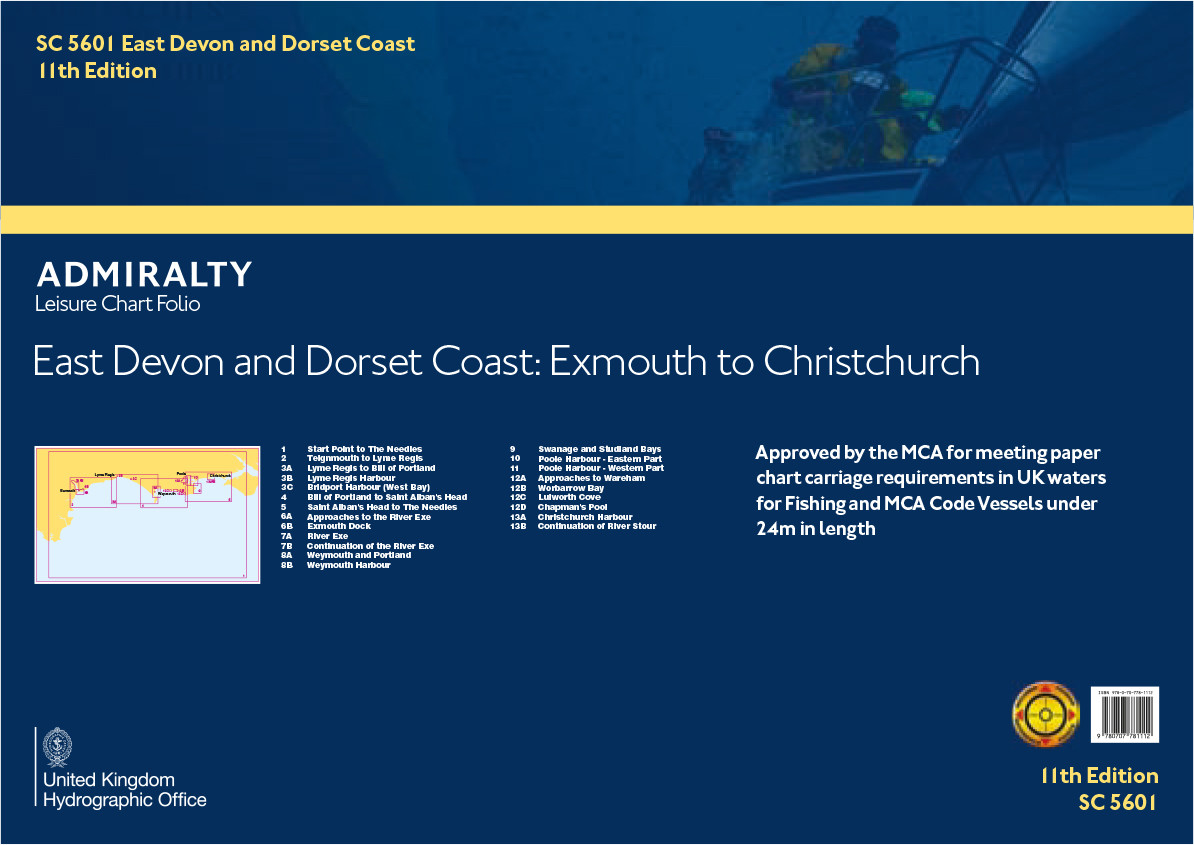 SC5601 East Devon and Dorset Coast, Exmouth to Christchurch