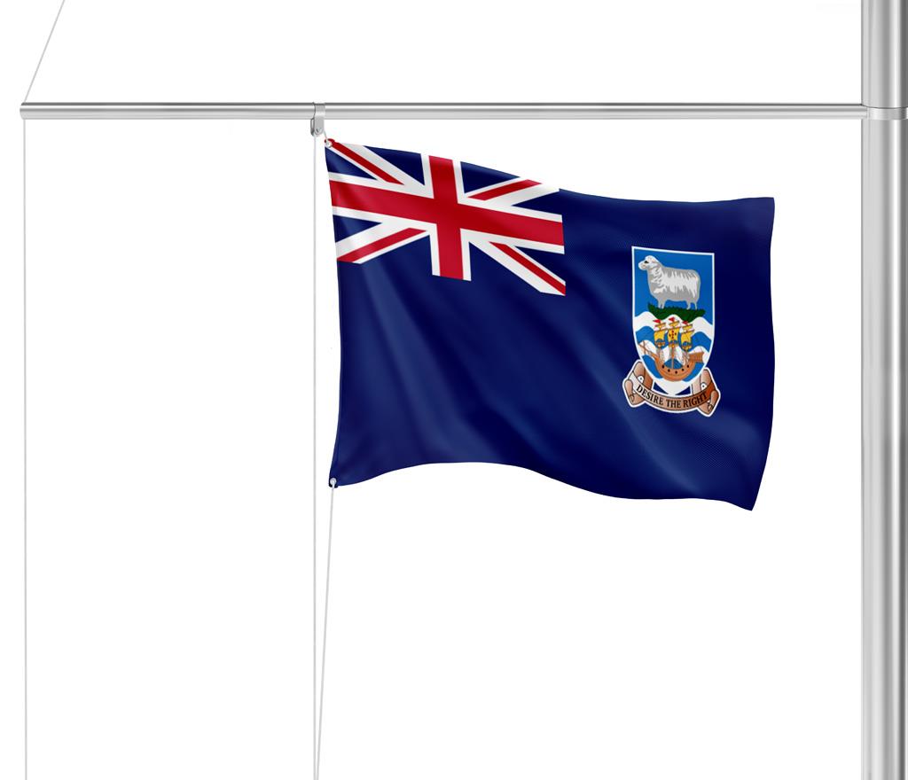 Gastlandflagge Falkland Inseln  20x30cm