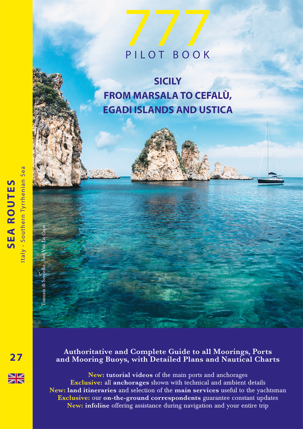 777 Pilot book Sicily from Marsala to Cefalù, Egadi Islands and Ustica