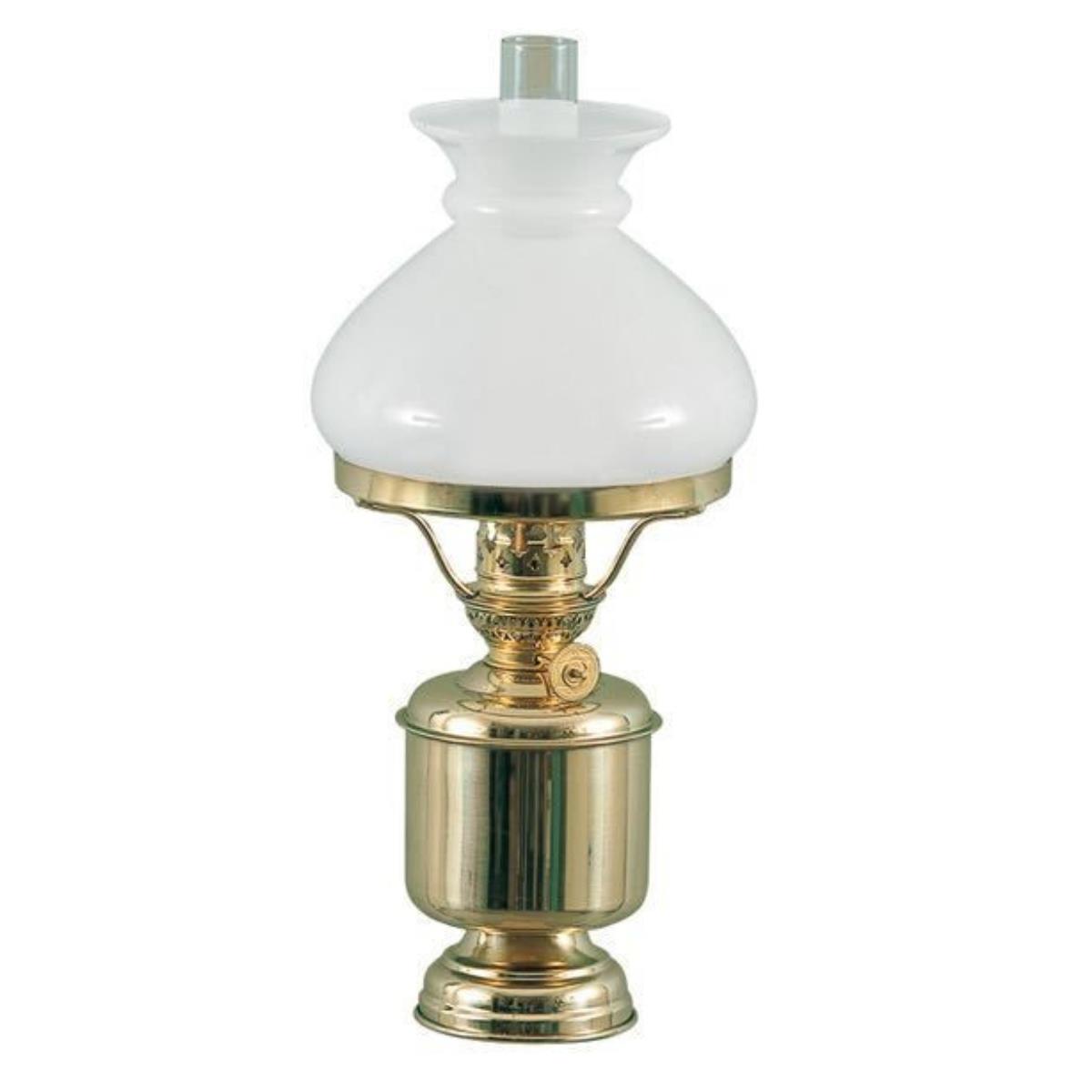 DHR Petroleumlampe mit Glasschirm, 320x130mm