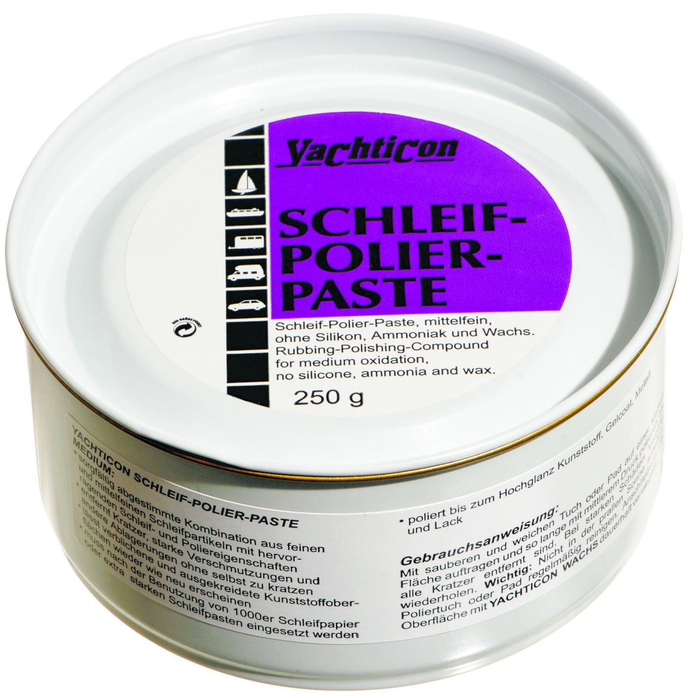 Yachticon Schleif-Polier-Paste medium M 100 / 250 g