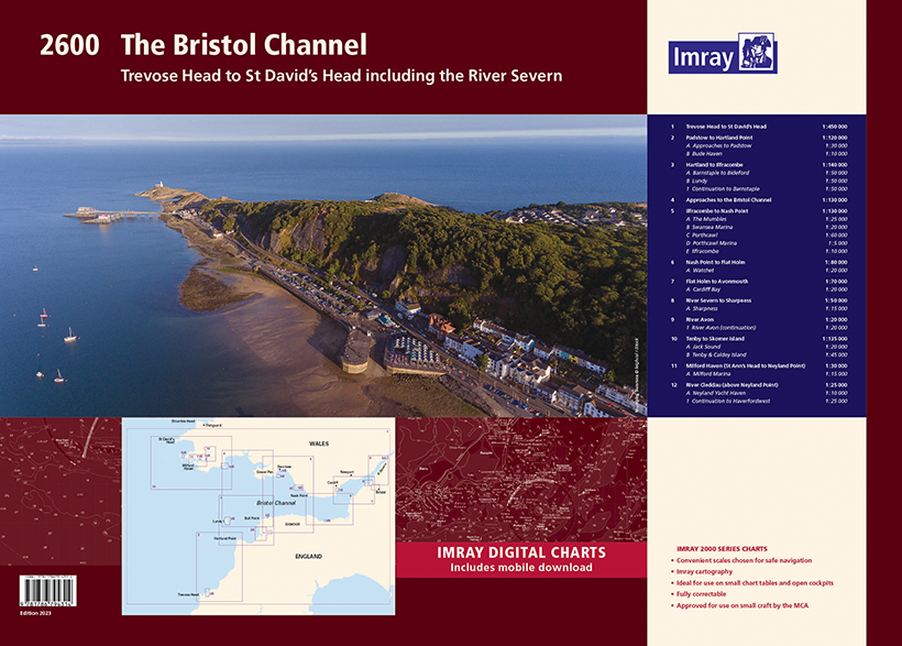 IMRAY 2600 Bristol Channel Chart Atlas