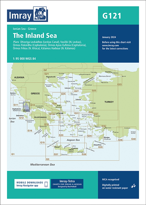 IMRAY CHART G121 The Inland Sea