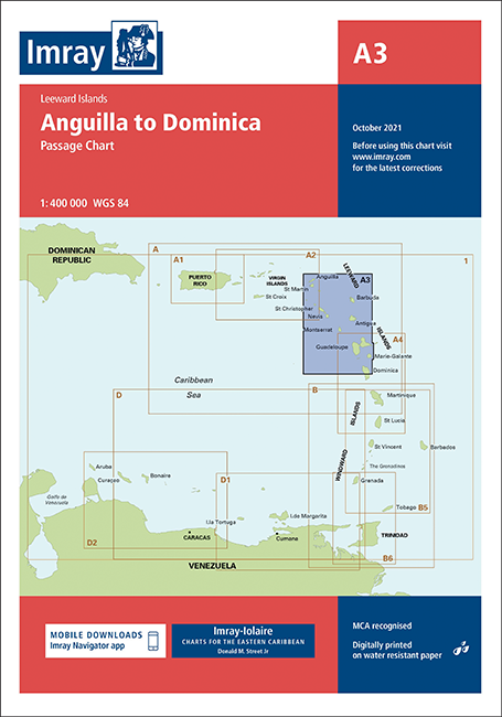 IMRAY CHART A3 Anguilla to Dominica