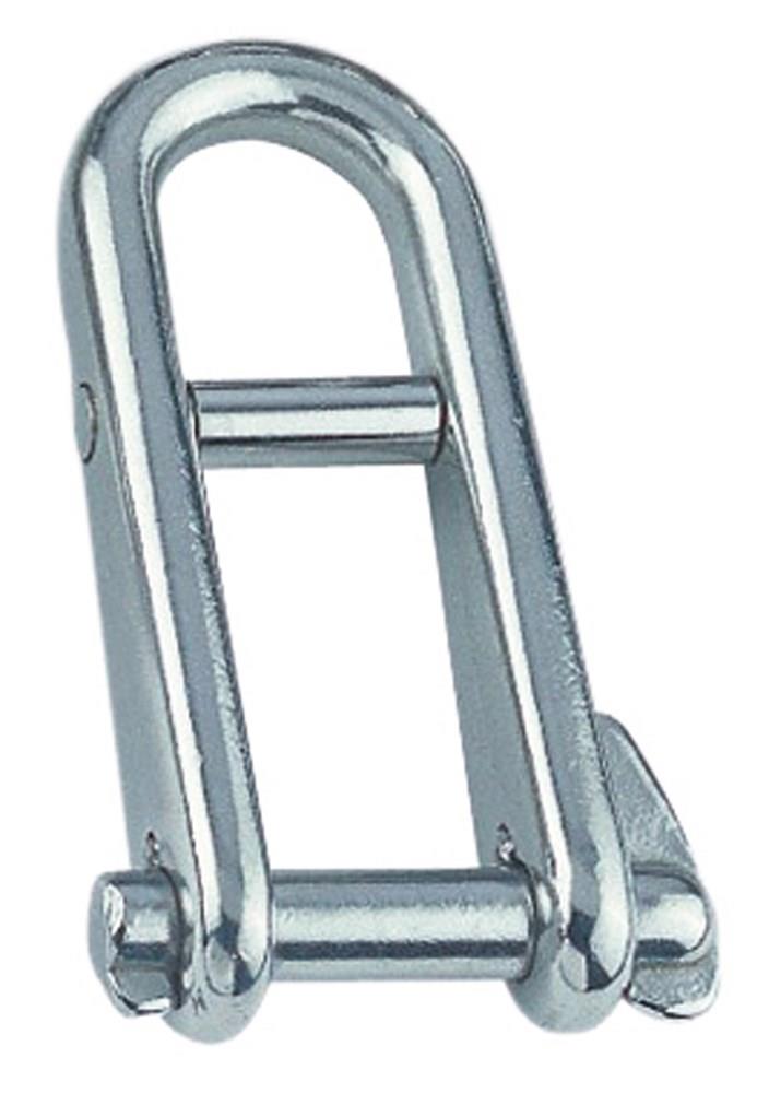 Marinetech Schlüsselschäkel mit festem Steg A4 8mm