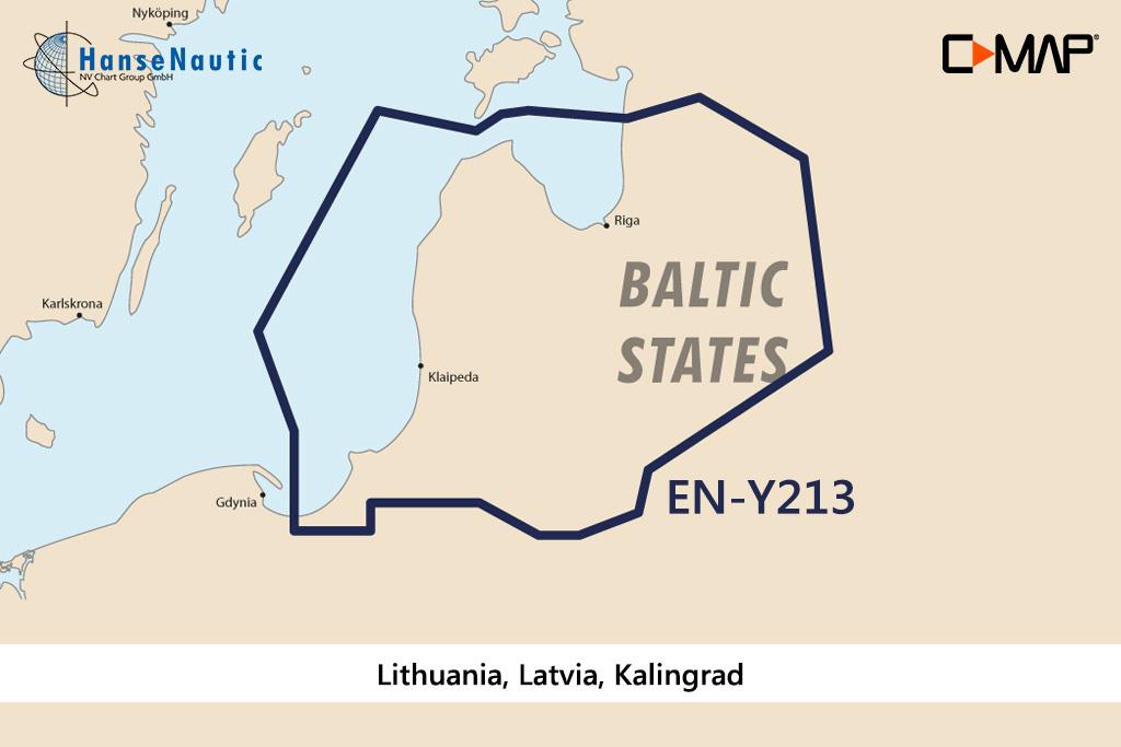 C-MAP Discover Litauen, Lettland, Kaliningrad EN-Y213