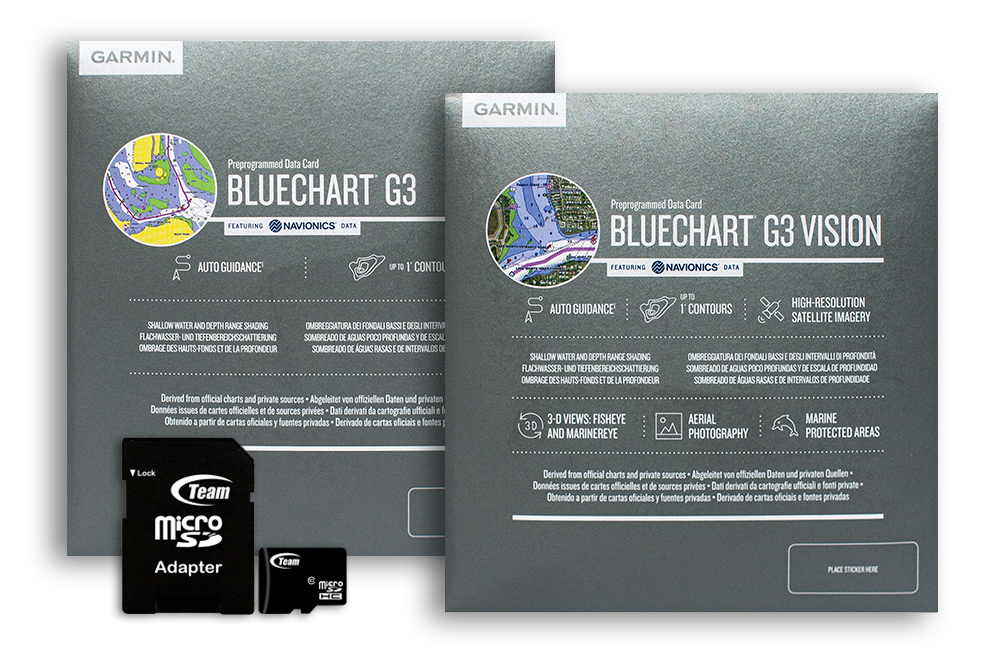 Garmin Bluechart g3 & g3 Vision