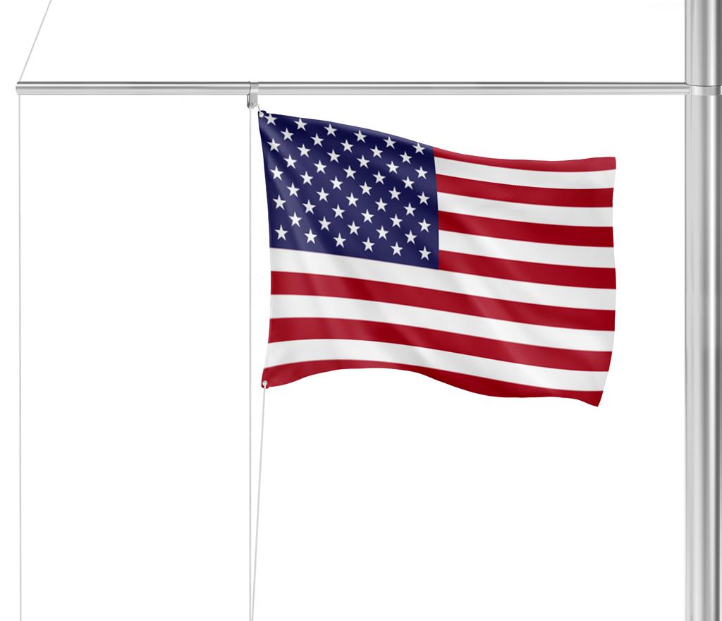 Gastlandflagge USA 30x45cm