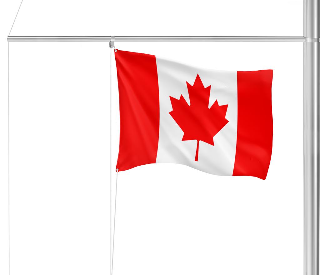 Gastlandflagge Kanada 20X30cm