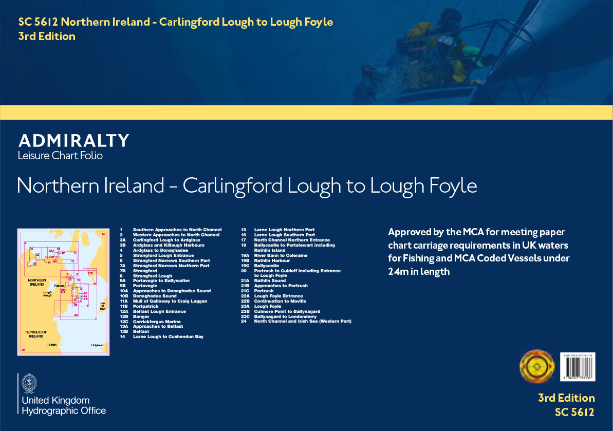 SC5612 Northern Ireland, Carlingford Lough to Lough Foyle