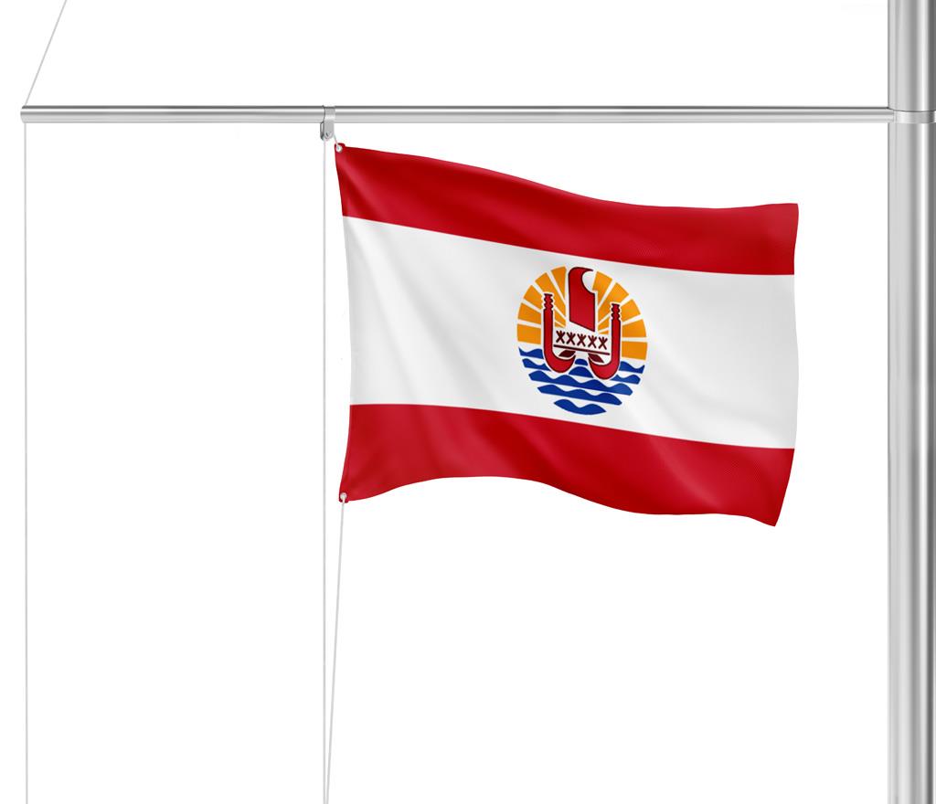 Gastlandflagge Französisch Polynesien  20x30cm