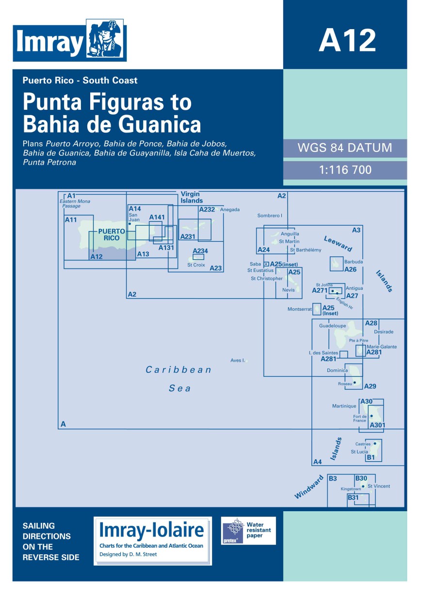 IMRAY CHART A12 Punta Figuras to Bahia de Guanica