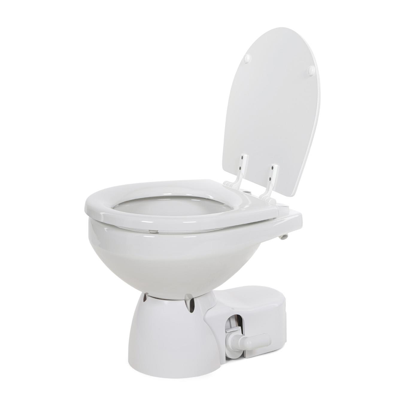 Jabsco Quiet Flush E2 Elektrische Toilette mit Spülpumpe, Kompaktgröße, 12V