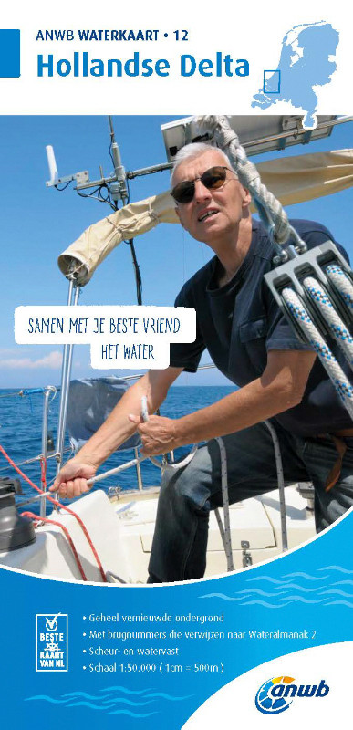 ANWB Waterkaart 12 - Hollandse Delta