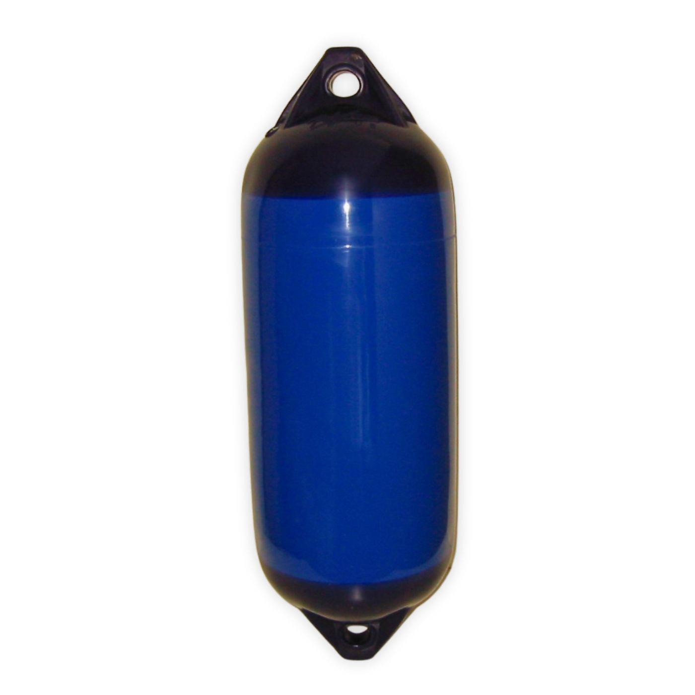 Polyform F02 - Langfender in blau/schwarz, 660 x 220 mm