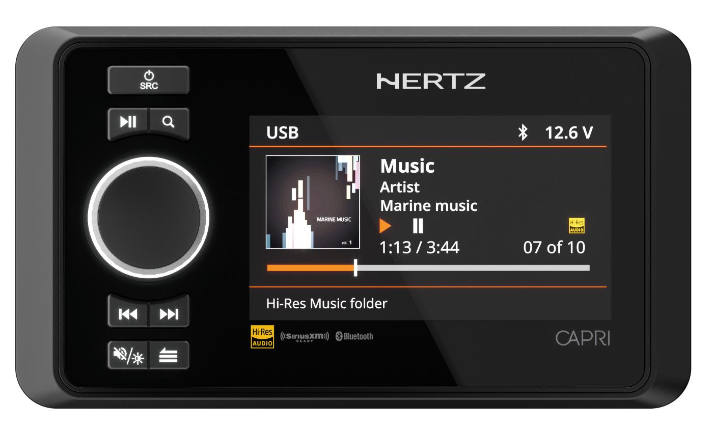 Hertz Marine Capri Digital Media Receiver 