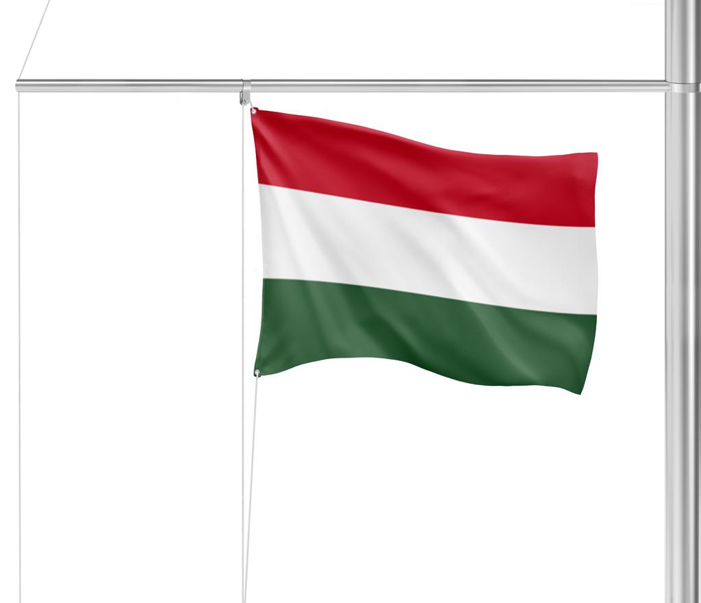 Gastlandflagge Ungarn 20X30cm