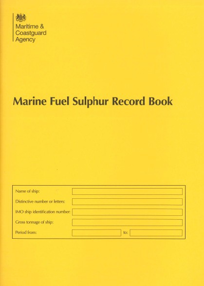 Marine Fuel Sulphur Record Book (MCA)
