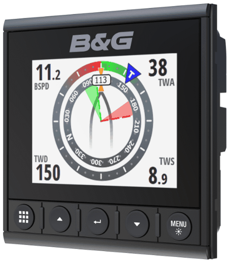B&G Triton² Geschwindigkeits- / Tiefen- und Windpaket (kabelgebunden)